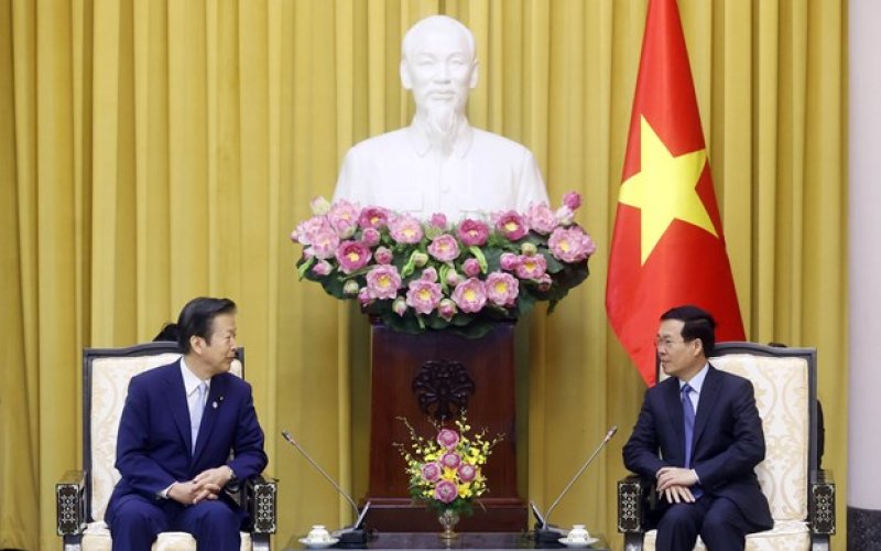 Chủ tịch Đảng Công Minh: Nhật Bản mong muốn cùng Việt Nam phát triển