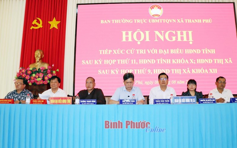 Cử tri Thanh Phú mong muốn có đài tưởng niệm anh hùng liệt sĩ tại địa bàn xã