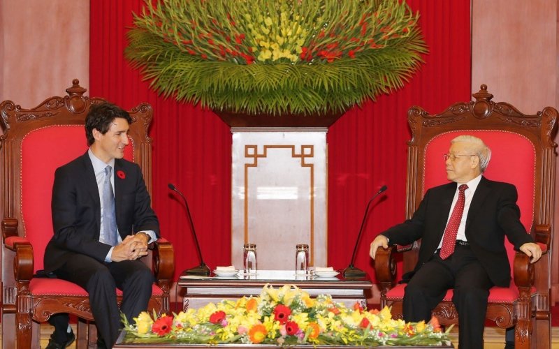 Dấu mốc đưa quan hệ Đối tác Toàn diện Việt Nam-Canada lên tầm cao mới