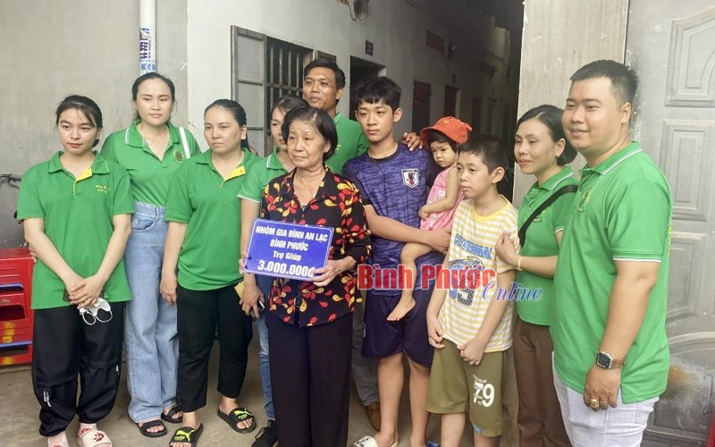 Đồng Phú: Hơn 207 triệu đồng hỗ trợ gia đình khó khăn