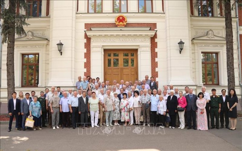 Gặp mặt các chuyên gia Liên Xô từng công tác tại Việt Nam