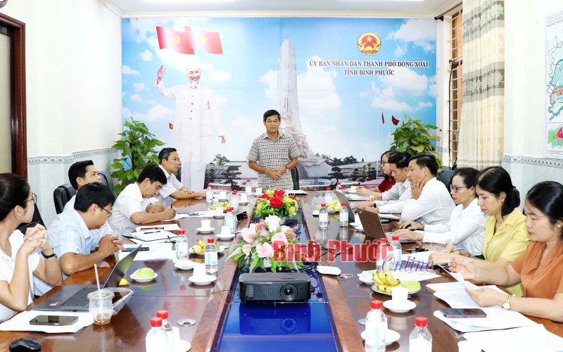 HĐND tỉnh khảo sát tại thành phố Đồng Xoài