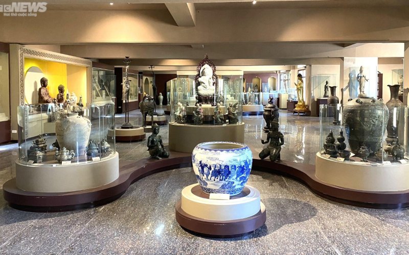 Ngắm 500 cổ vật quý hiếm tại Bảo tàng Văn hóa Phật giáo đầu tiên ở Việt Nam