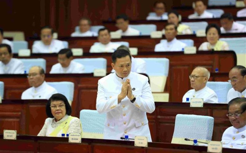 Quốc hội Campuchia bầu Tiến sĩ Hun Manet làm Thủ tướng mới