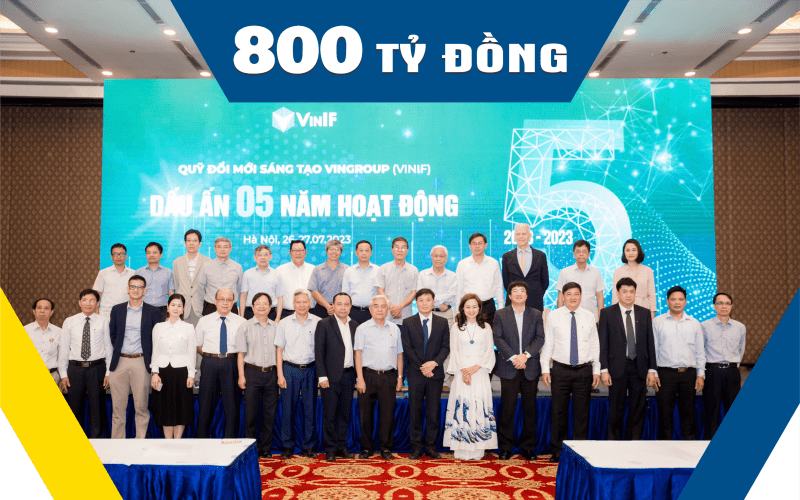 Quỹ VINIF đã tài trợ gần 800 tỷ đồng cho thúc đẩy nghiên cứu khoa học của Việt Nam