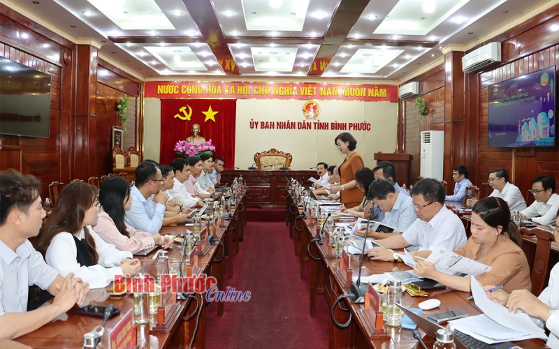 UBND tỉnh Bình Phước và Tập đoàn FPT đánh giá kết quả 2 năm phối hợp