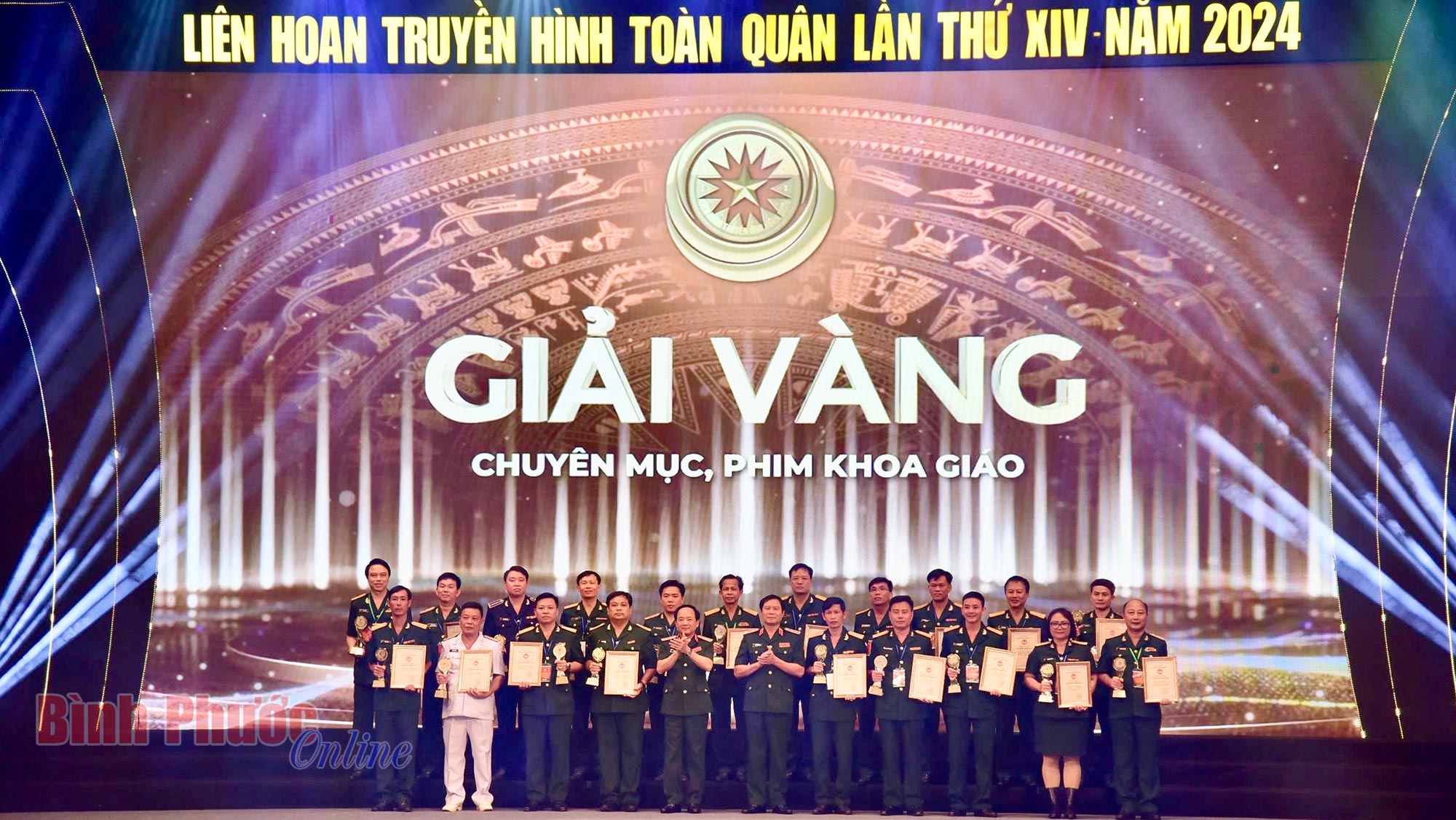 Binh đoàn 16 đoạt giải Vàng tại Liên hoan truyền hình toàn quân lần thứ XIV