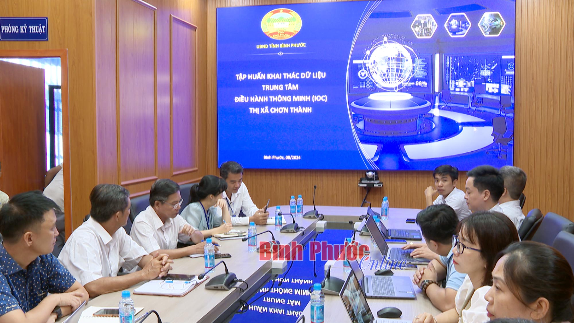 Chơn Thành: Tập huấn sử dụng, khai thác Trung tâm IOC