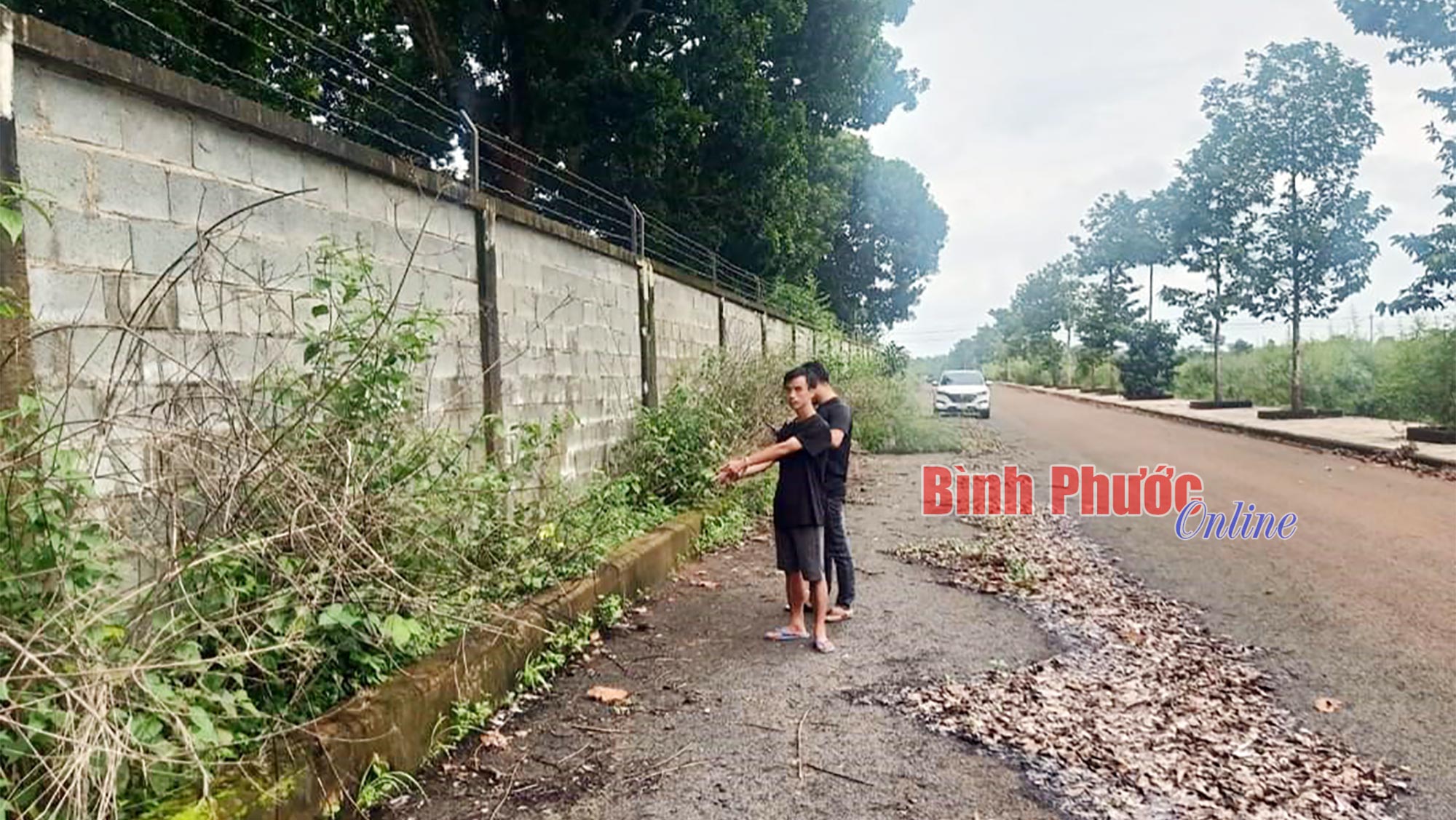 Công an thị xã Bình Long tìm người chứng kiến vụ việc