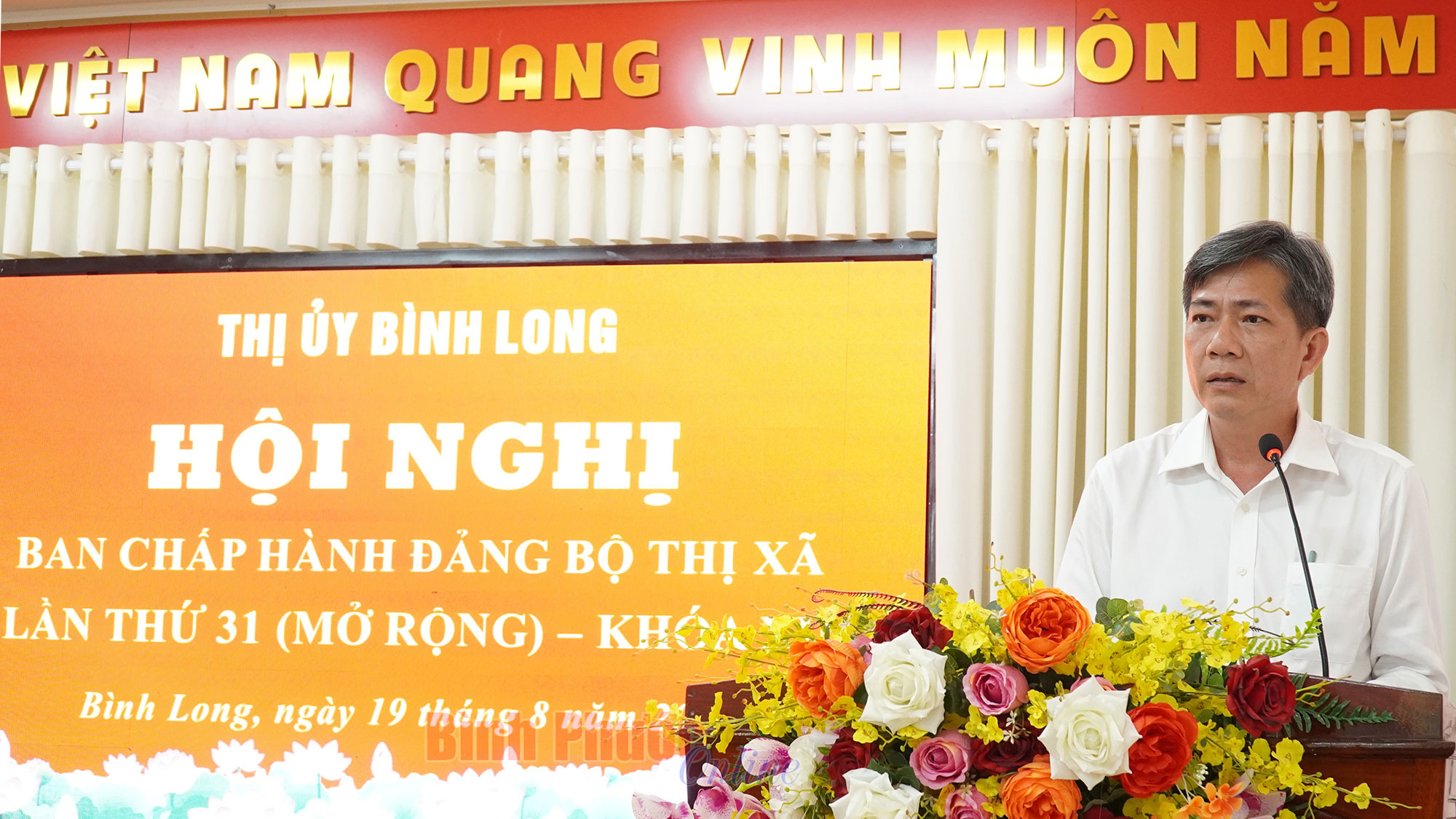 Hội nghị Ban Chấp hành Đảng bộ thị xã Bình Long lần thứ 31