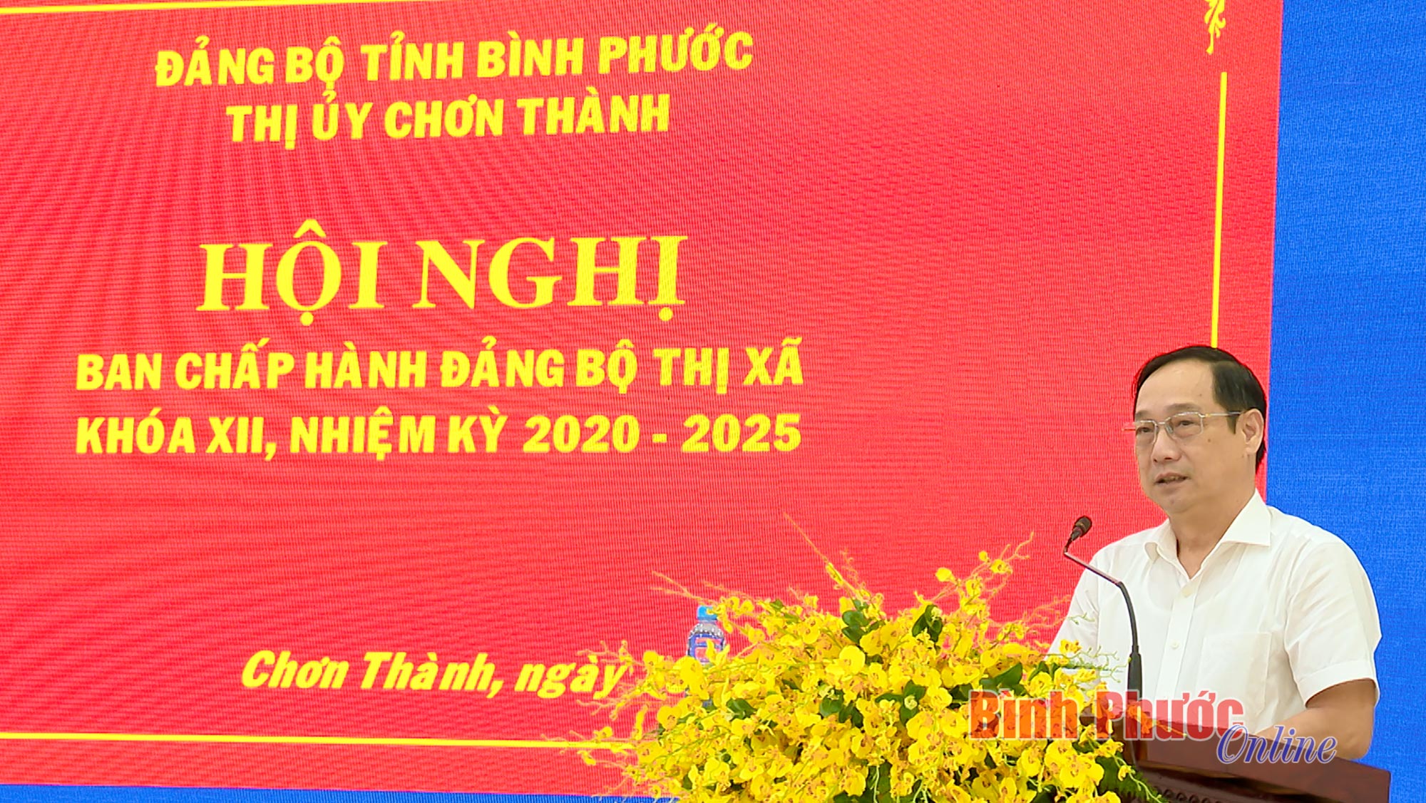 Hội nghị Ban Chấp hành Đảng bộ thị xã Chơn Thành 