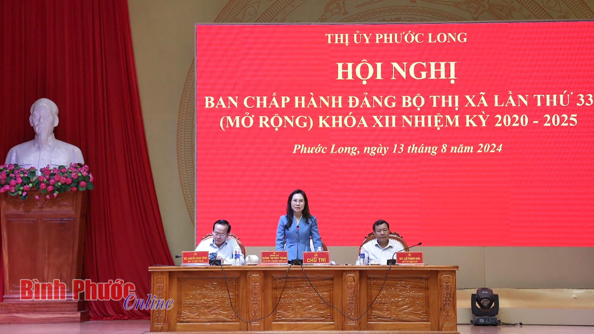 Hội nghị Ban Chấp hành Đảng bộ thị xã Phước Long