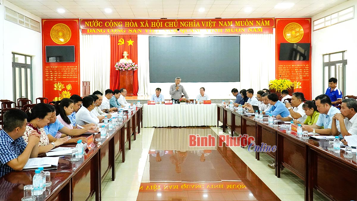 Kiểm tra công tác thực hiện Chương trình mục tiêu quốc gia giảm nghèo