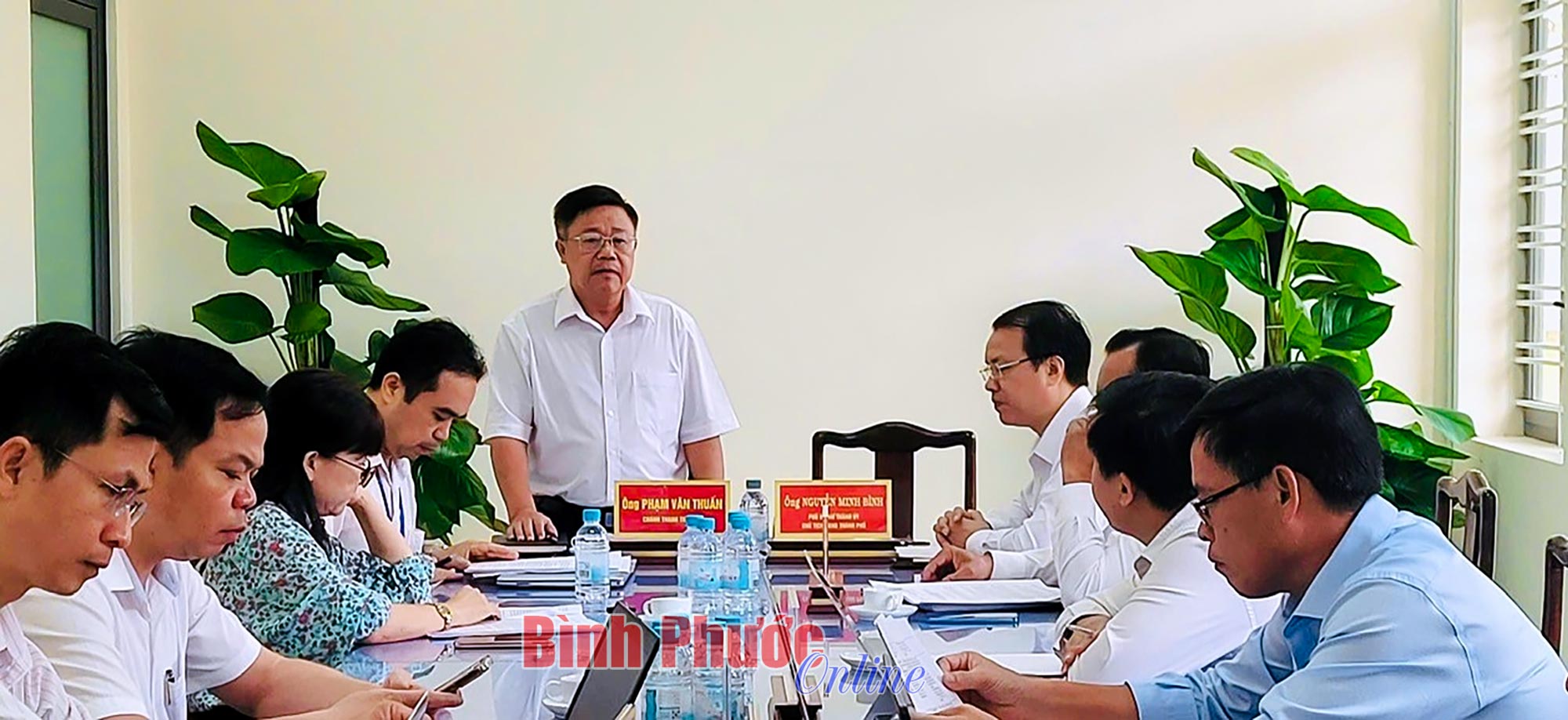 Kiểm tra công tác tiếp công dân, giải quyết khiếu nại, tố cáo tại Đồng Xoài