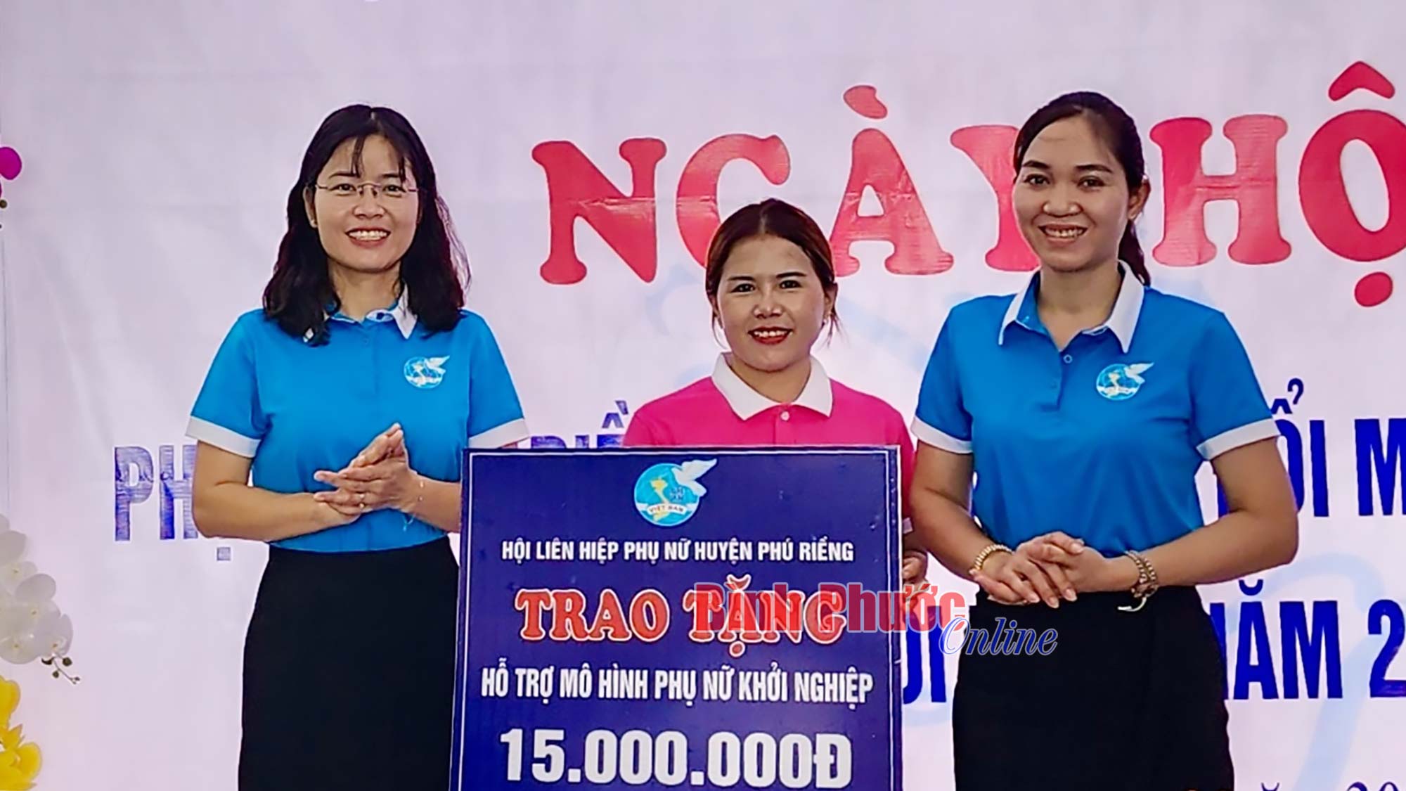 Ngày hội “Phụ nữ Phú Riềng khởi nghiệp đổi mới, sáng tạo và chuyển đổi xanh” năm 2024