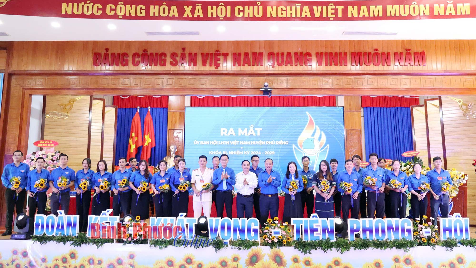 Nhiều kết quả nổi bật của Hội Liên hiệp thanh niên huyện Phú Riềng
