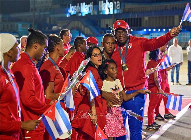 Olympic 2024: Cuba tưng bừng chào đón đoàn vận động viên trở về từ Pháp