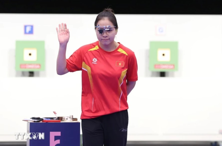 Olympic Paris 2024: Trịnh Thu Vinh vào chung kết tranh HCV Bắn súng