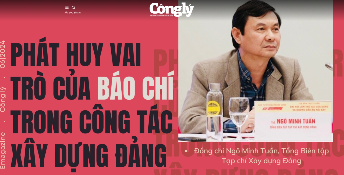 Phát huy vai trò của báo chí trong công tác xây dựng Đảng