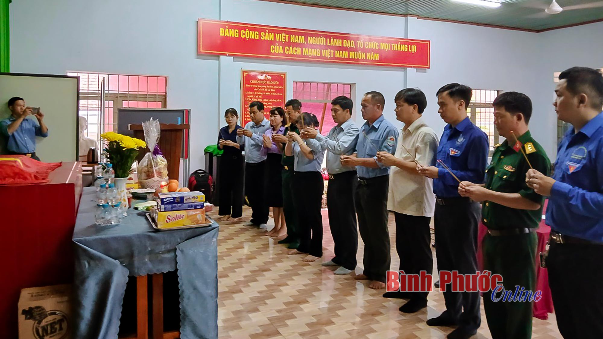 Quy tập 7 hài cốt liệt sĩ tại khu vực sân bay quân sự Lộc Ninh