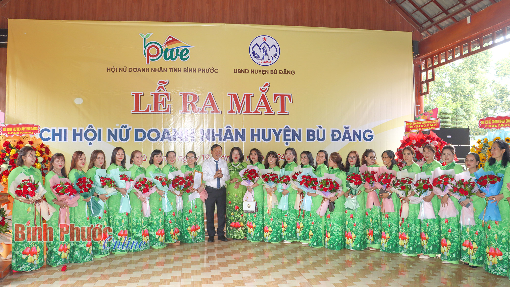 Ra mắt Chi hội nữ doanh nhân huyện Bù Đăng