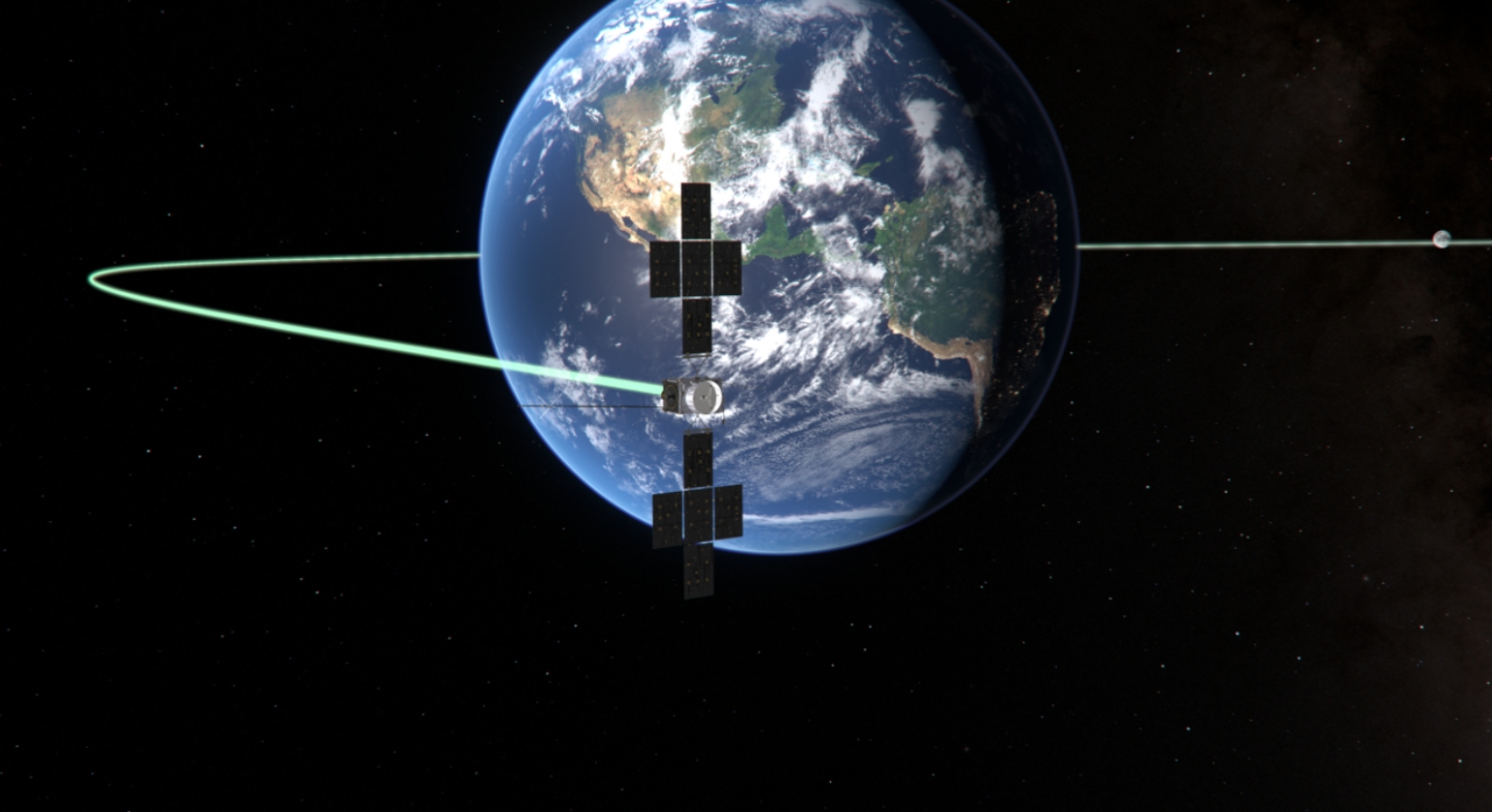 Tàu JUICE hoàn thành chuyến bay ngang qua Mặt Trăng - Trái Đất đầu tiên trên thế giới