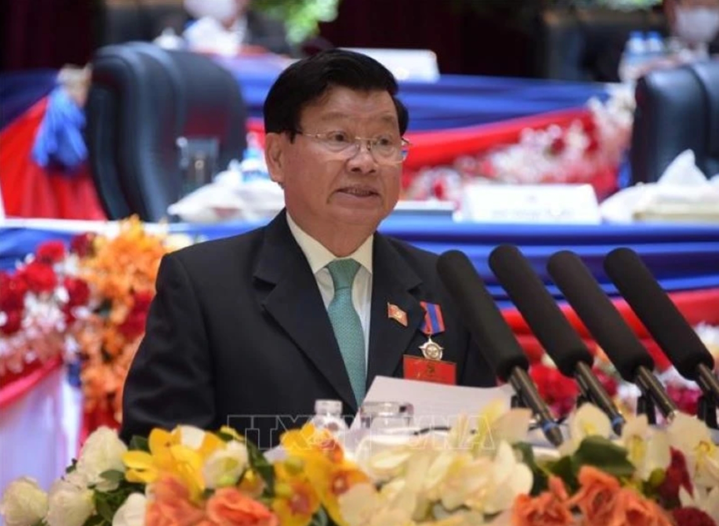 Thư chúc mừng của Tổng Bí thư Ban chấp hành Trung ương Đảng Nhân dân cách mạng Lào