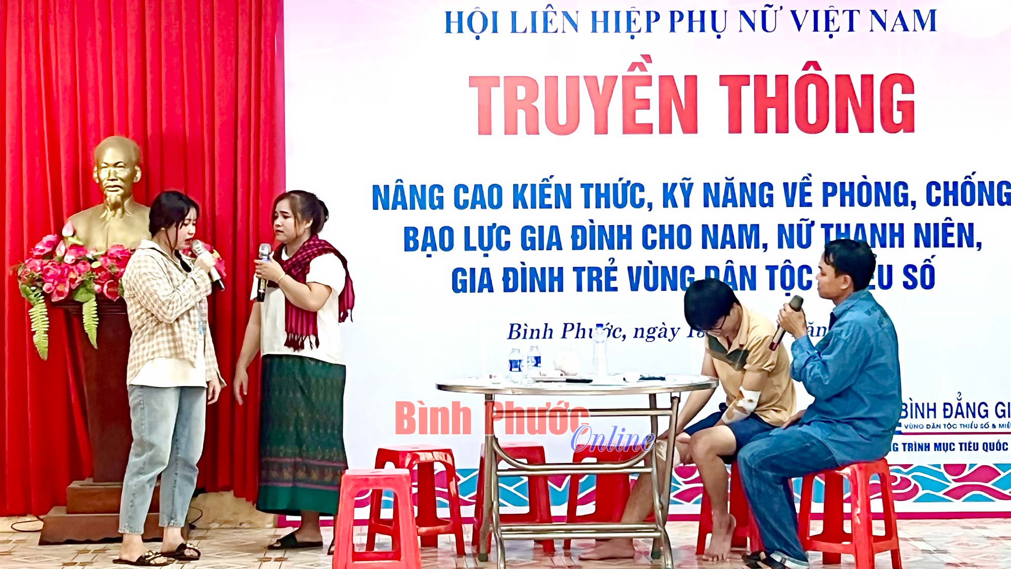 Truyền thông về phòng, chống bạo lực gia đình vùng dân tộc thiểu số