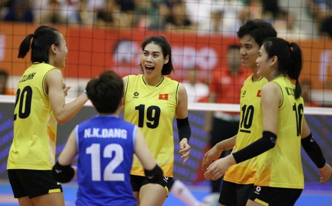 Tuyển nữ Việt Nam vào chung kết VTV Cup 2024