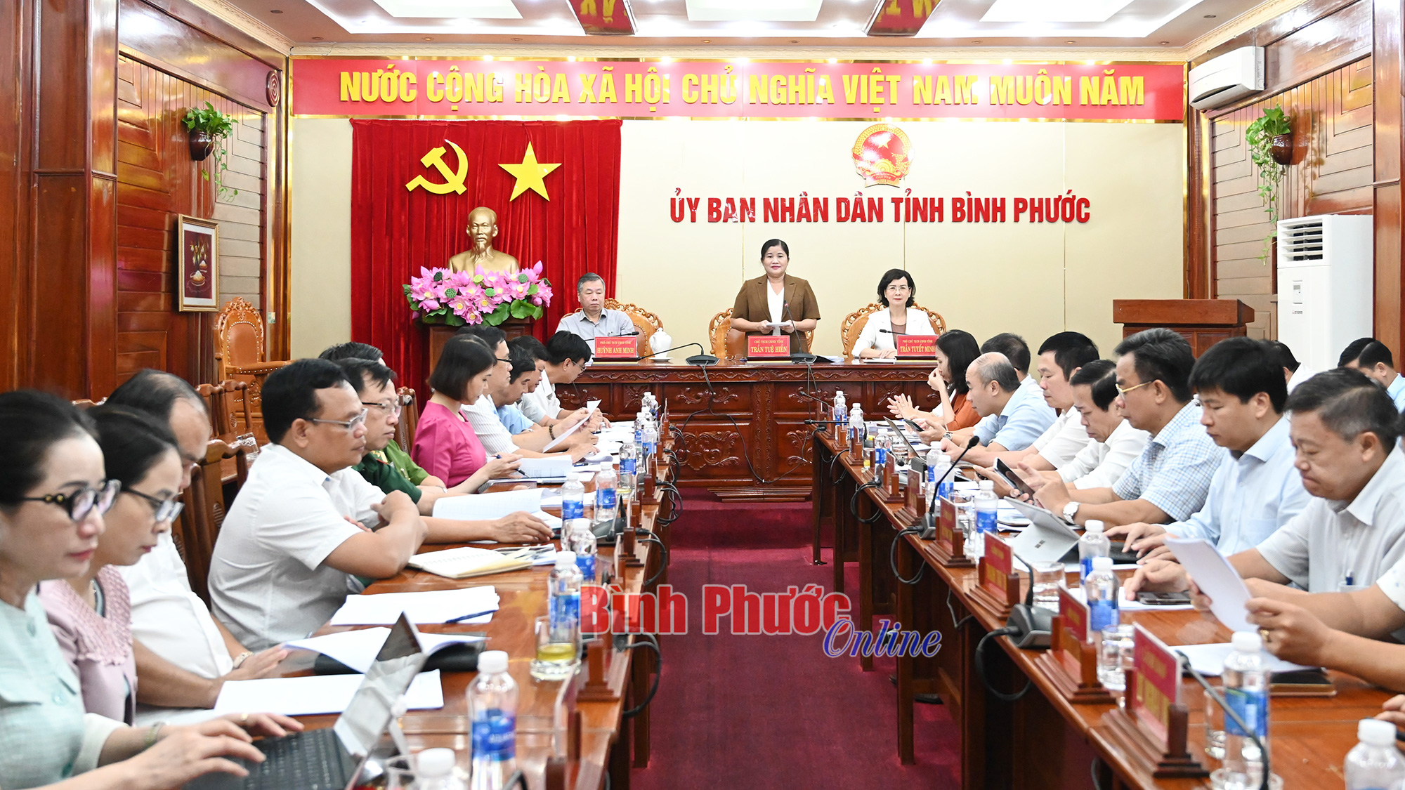 UBND tỉnh thông qua các nội dung dự kiến trình kỳ họp HĐND chuyên đề tháng 8