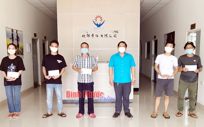 115 triệu đồng hỗ trợ đoàn viên bị ảnh hưởng bởi dịch Covid-19 