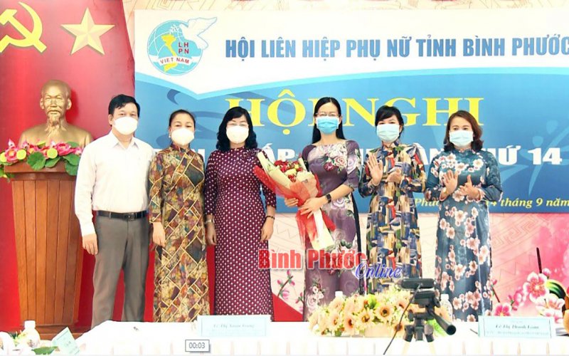 Bà Lê Thị Thanh Loan được bầu giữ chức Chủ tịch Hội LHPN tỉnh Bình Phước