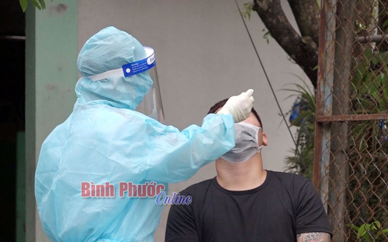 Bình Long ghi nhận 5 ca F0 ngoài cộng đồng trong cùng gia đình