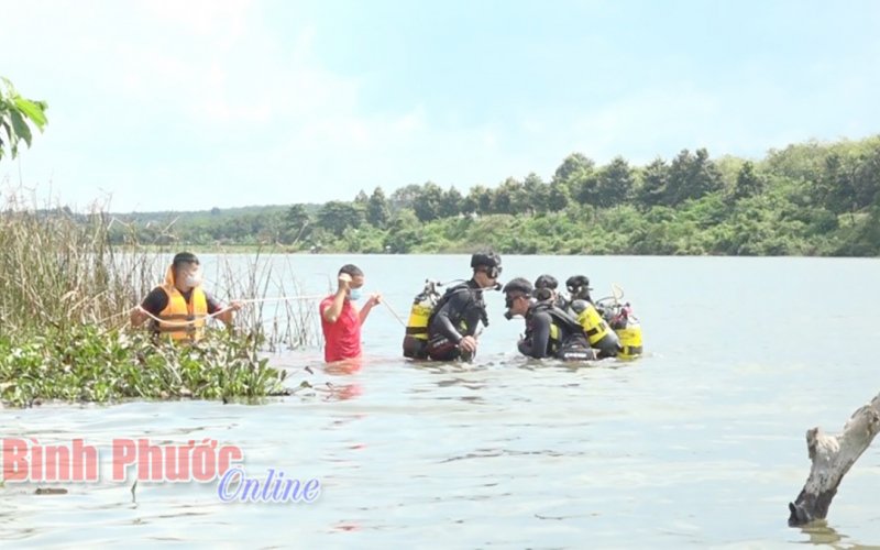  Bình Phước: Chìm xuồng khi đang lưới cá, 1 thanh niên bị đuối nước