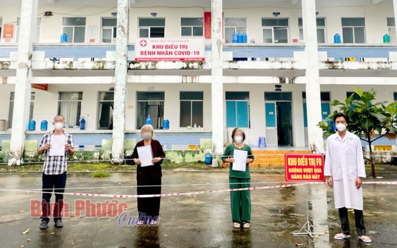 Bù Đốp: Thêm 3 bệnh nhân Covid-19 được xuất viện