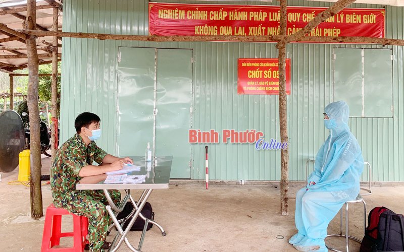 Bình Phước: Ngăn chặn 8 đối tượng vượt biên trái phép