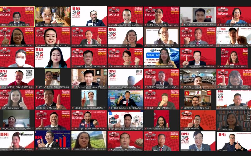 BNI Bom Bo Chapter tổ chức lễ chuyển giao ban điều hành nhiệm kỳ 3