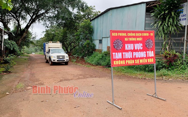 Bù Đăng phát hiện 1 ca F0 qua lấy mẫu diện rộng lần 3 