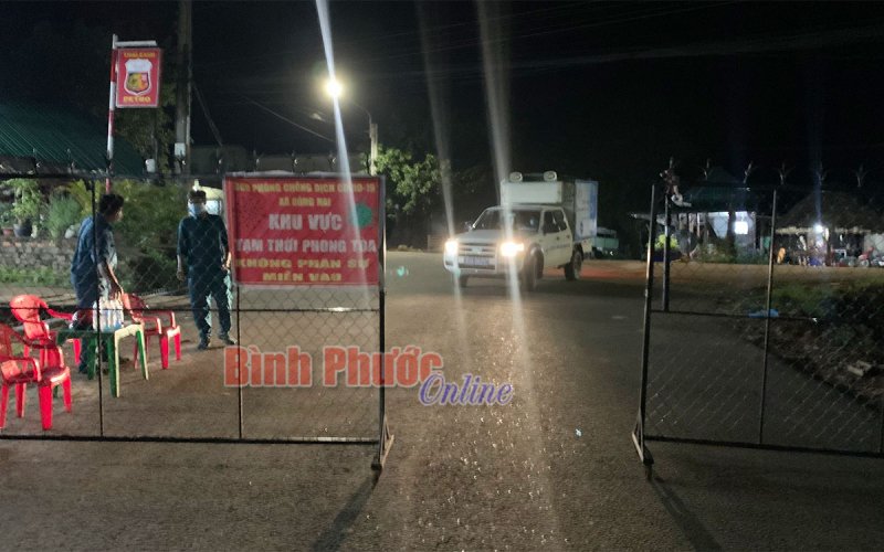 Bù Đăng: Phát hiện 1 F0 trong cộng đồng chưa rõ nguồn lây tại xã Đồng Nai