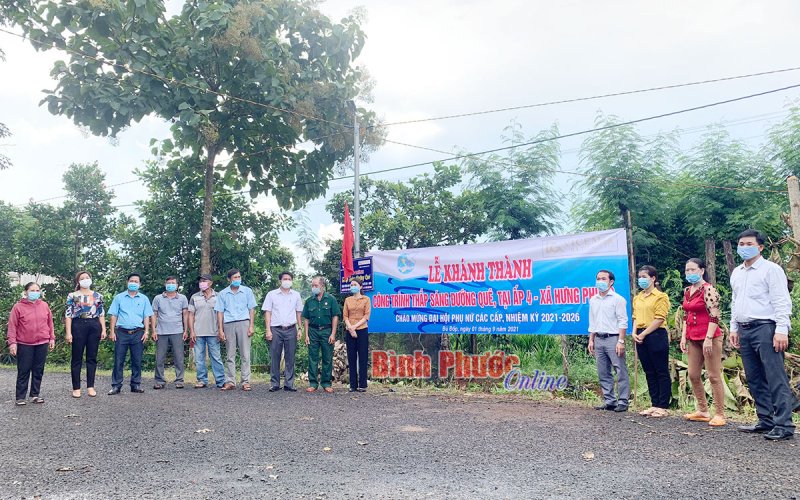 Bù Đốp: Bàn giao 2 công trình cho nhân dân vùng biên