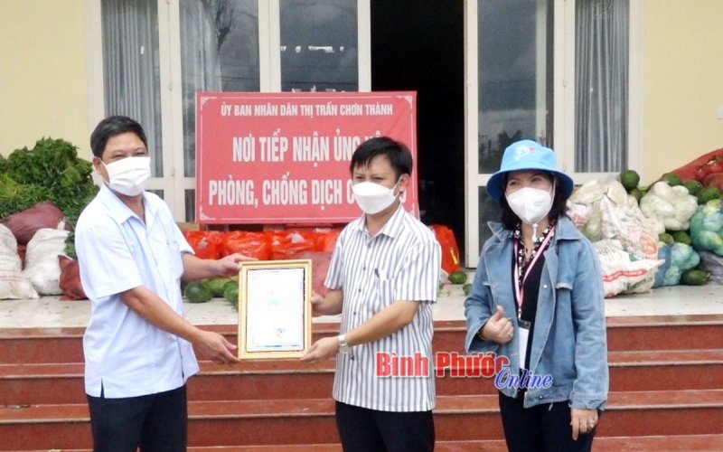 Chơn Thành chăm lo người dân bị ảnh hưởng bởi dịch