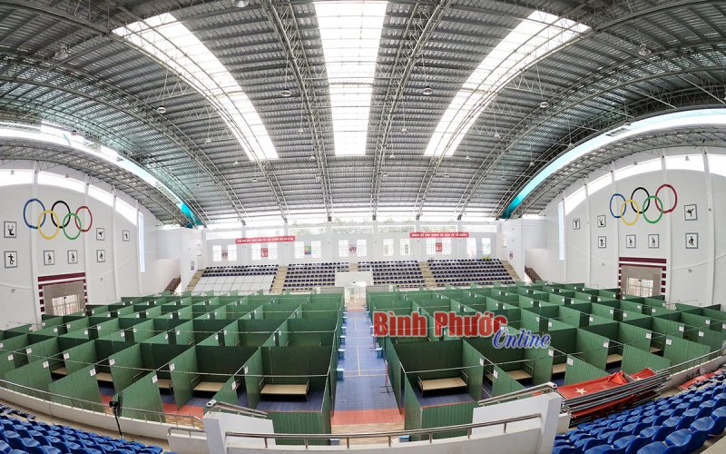 Chơn Thành gấp rút hoàn thành khu cách ly sức chứa 1.000 người