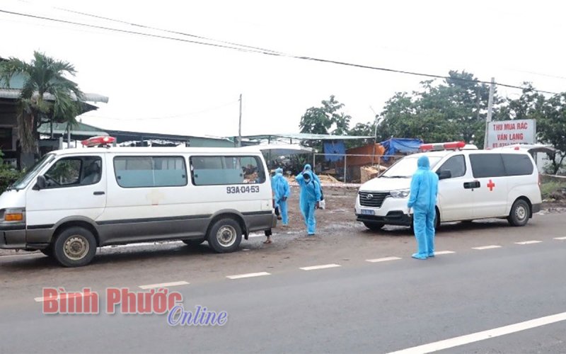 Chơn Thành phát hiện thêm 21 ca F0 trong cộng đồng 