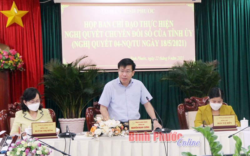 Chuyển đổi số phải giúp nâng cao chất lượng đời sống người dân