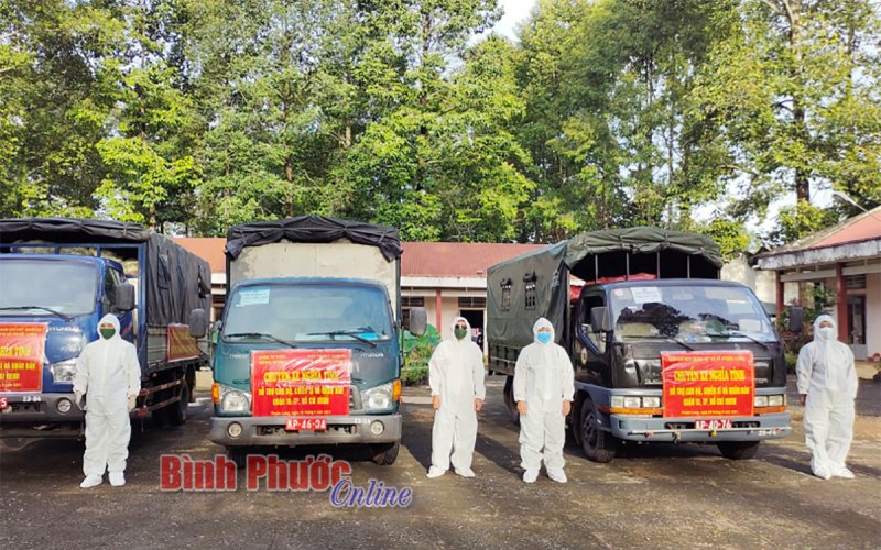 Chuyến xe nghĩa tình hướng về TP. Hồ Chí Minh