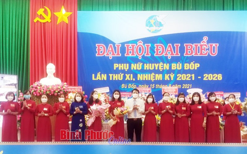 Đại hội đại biểu Phụ nữ huyện Bù Đốp nhiệm kỳ 2021-2026