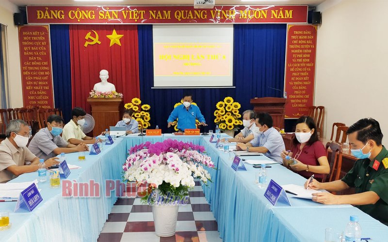 Đồng Phú thông qua phương án vừa phòng chống dịch vừa phục hồi phát triển kinh tế