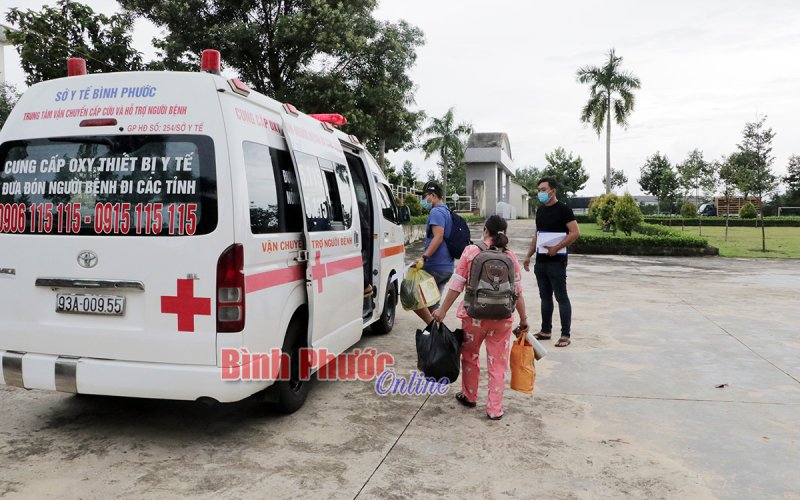 Đồng Xoài: 30 trường hợp F0 được điều trị khỏi bệnh 