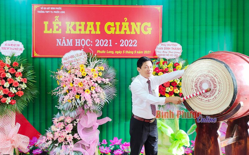 Hôm nay 5-9, gần 259 ngàn học sinh Bình Phước dự khai giảng trực tuyến