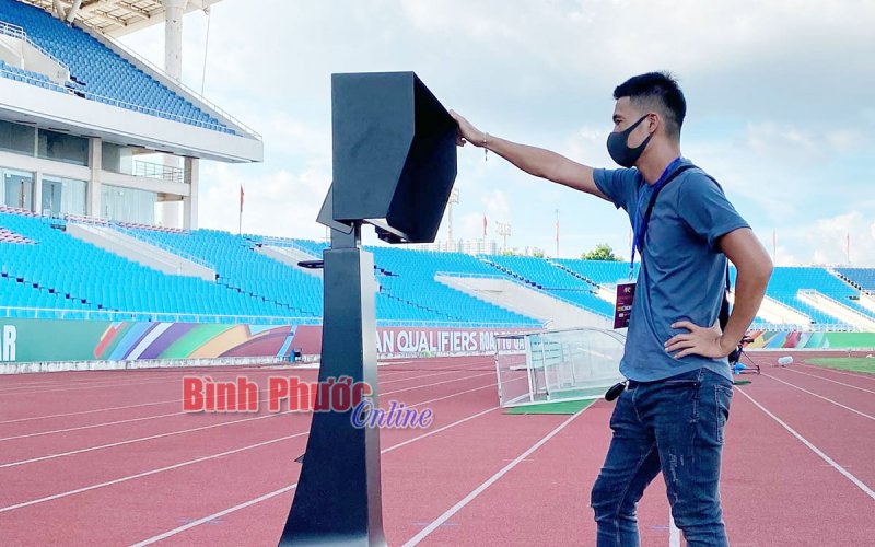 Lắp đặt VAR trên sân vận động quốc gia Mỹ Đình